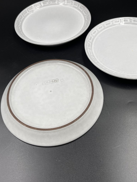 Image 1 of Lot de 3 assiettes à dessert Céramano par Karl Leutner