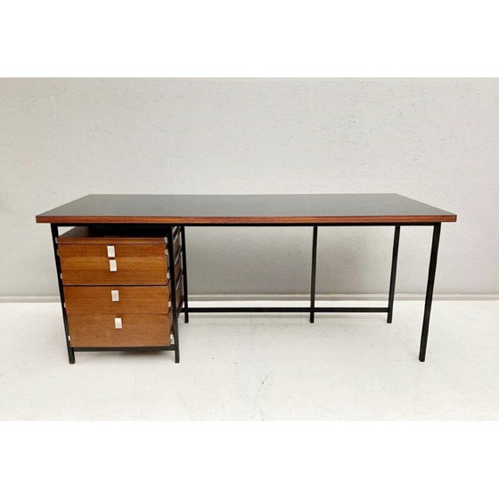 Image 1 of Vintage desk by Jules Wabbes for Universal Furniture, Belgium 1960