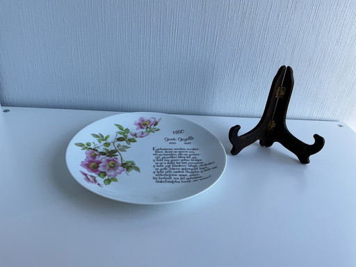 Placa conmemorativa de Guido Gezelle (Limoges)