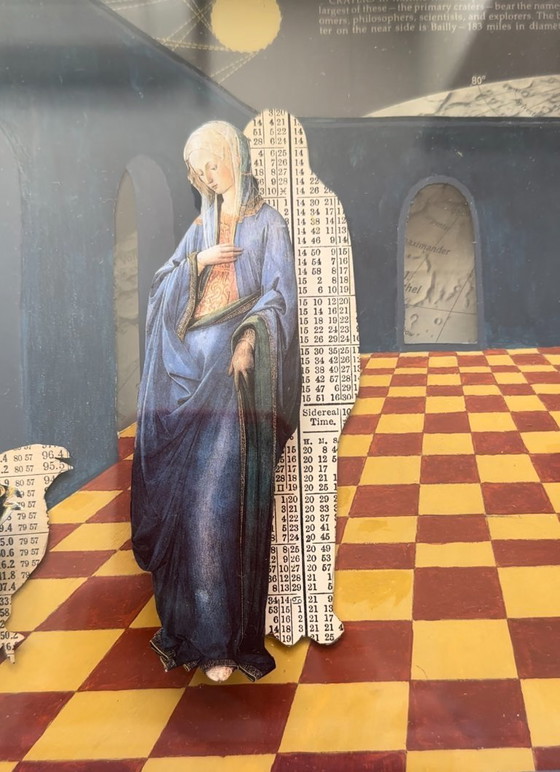 Image 1 of Surrealistische Op Art-compositie. Engeland, jaren 80.