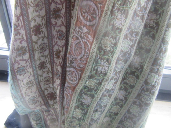 Petrusse sjaal, katoen en zijde, veelkleurig, Decoratieve objecten, Meerdere kleuren (foto 9 van 11)