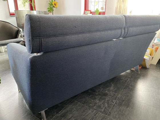 Rolf Benz design classic, Sofas, Metal, Textile, Blue (photo 4 of 6)