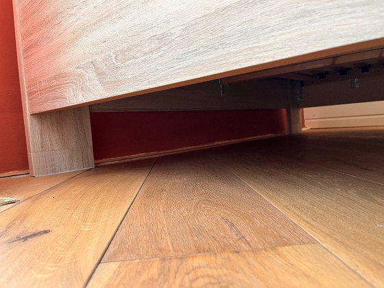 Image 1 of Struttura letto matrimoniale in legno con 2 comodini