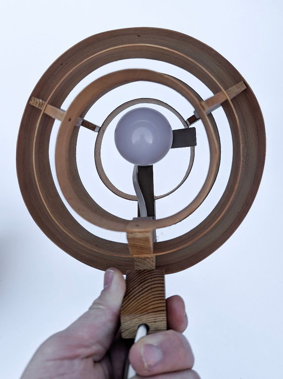 Image 1 of Hans-Agne Jakobsson - Coppia di applique modello V327 in impiallacciatura di legno - Svezia, anni '60