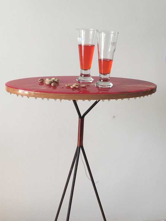 Image 1 of Ndebele Nomadic Table by Melchior van Dansik, "Dont Look Now"