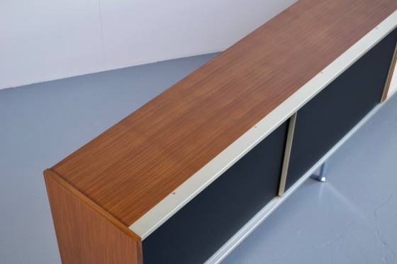Image 1 of Teak sideboard by Georges Frydman, 1963, EFA publisher