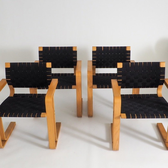 Image 1 of 4 x geflochtene Esszimmerstühle Modell 5531 von Rud Thygesen und Johnny Sørensen für Magnus Olesen