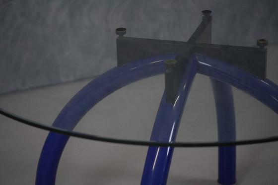 Image 1 of Postmoderne Spyder-tafel van Ettore Sottsass voor Knoll, Italië, jaren 1980.