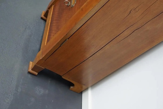 Image 1 of Französischer Aktenschrank oder Kommode aus Mahagoni, 1930er