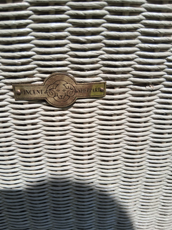 Image 1 of 6 sedie in rattan di Vincent Sheppard Design