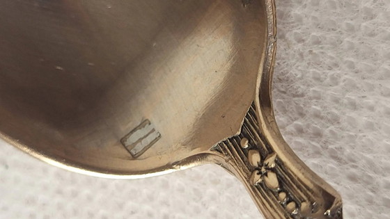 6 cucchiaini da tè in metallo argentato Art Nouveau – Set di posate (photo 6 of 12)
