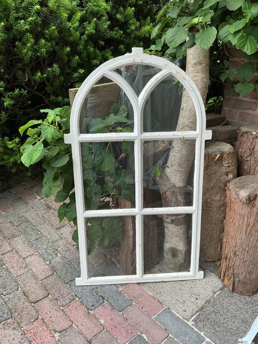 ventana de hierro fundido