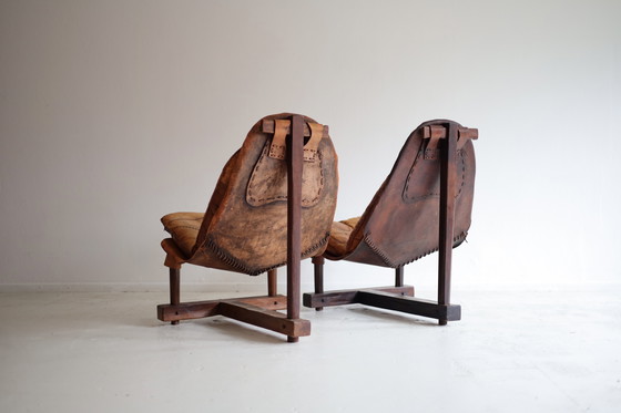 Image 1 of Set di 2 poltrone brutaliste brasiliane degli anni '60