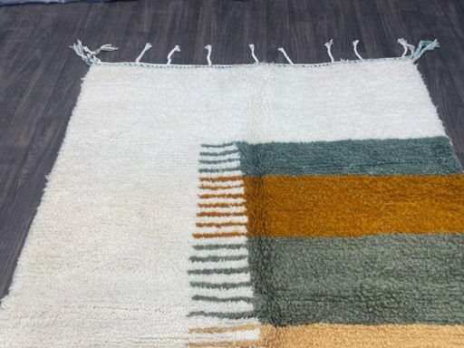 Tapis marocain en laine naturelle 250cmx150cm