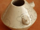 Erotisch keramiek, kunstenaarsvaas, gesigneerd, céramique érotique, vase d'artiste
