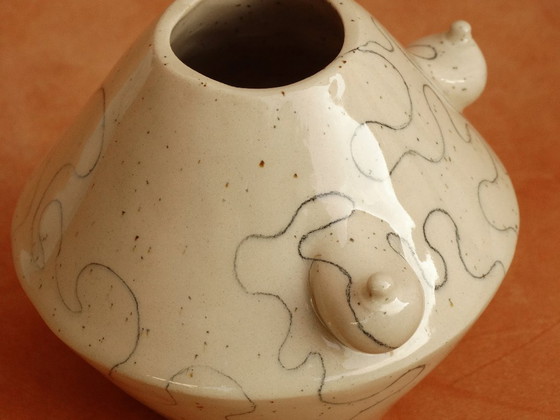 Image 1 of Erotisch keramiek, kunstenaarsvaas, gesigneerd, cerámica erótica, jarrón de artista