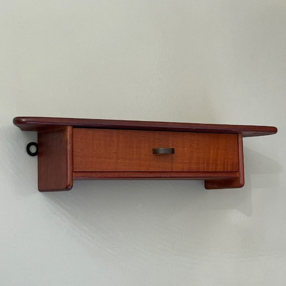 Image 1 of vintage teak design danese HANGING BOX Armadio di metà secolo