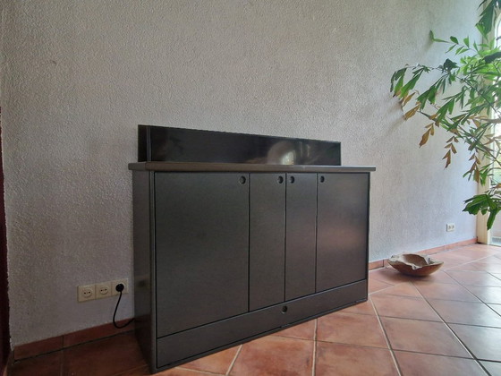 Image 1 of Mobile TV di design con sollevatore TV e TV Samsung (nuovo)