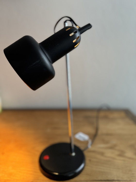 Image 1 of Lampada da scrivania vintage HEMA nera anni '70/'80