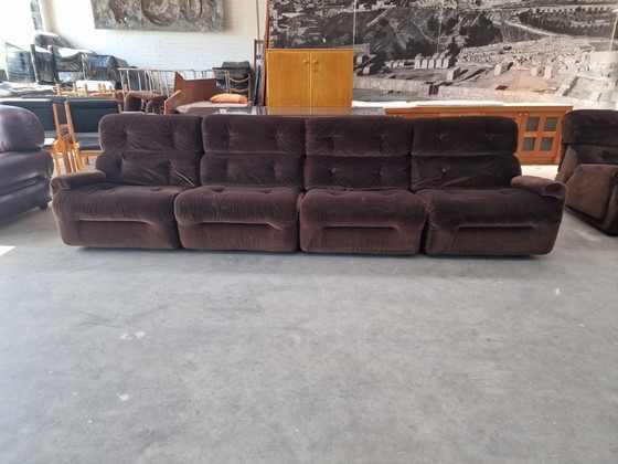 Image 1 of Chaises de salon modulaires design italien vintage 1970's