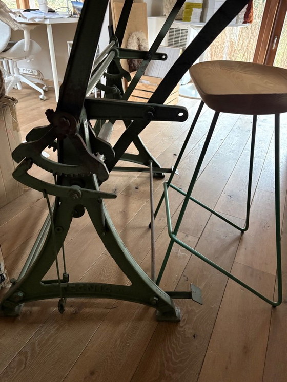 Image 1 of Zeichentisch und Hocker von Tecnic für Architekten.