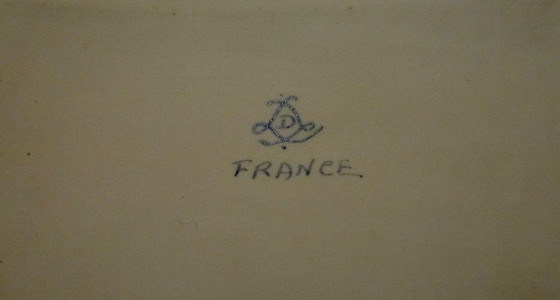 Image 1 of Dekoratives Tablett - Jugendstil - Frankreich.