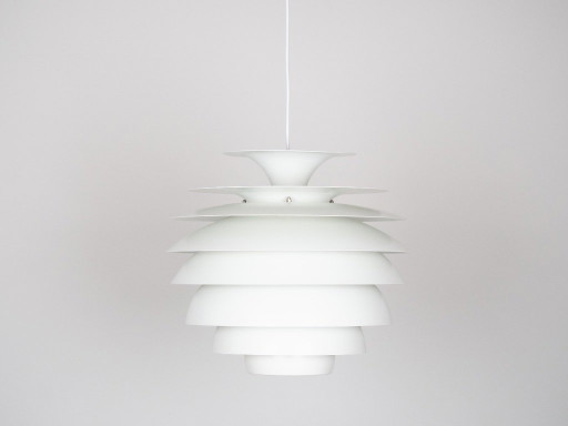 Coppia di 2 lampade vintage danesi Barcelona di Bent Karlby, Lyfa, anni '60