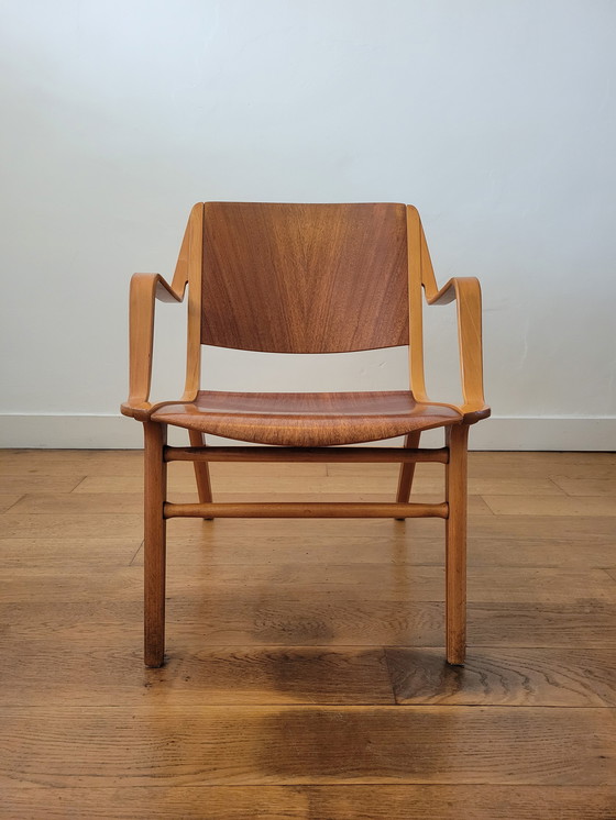 Image 1 of Vintage AX Chair by Peter Hvidt & Orla Mølgaard for Fritz Hansen