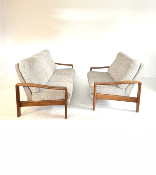 Vintage living room set 2 and 3 seater EMC Møbler '70