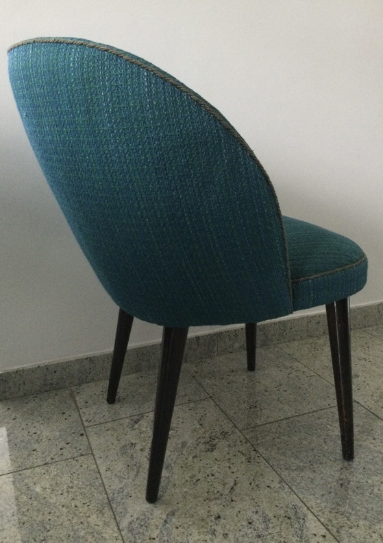 2 schwedische Retro-Sessel – Dunlopillo, Textile, Wood (photo 4 of 6)