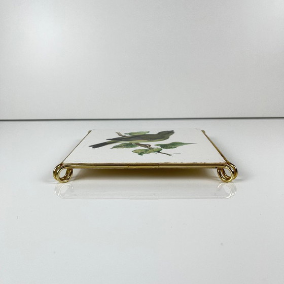 Image 1 of Sottopentola a forma di uccello verde Villeroy & Boch, 1950