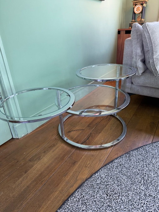 Leitmotiv Swivel Vintage Table