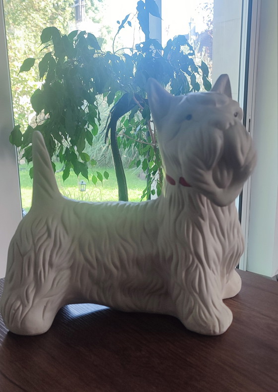 Image 1 of Ceramic zoomorphic dog statue