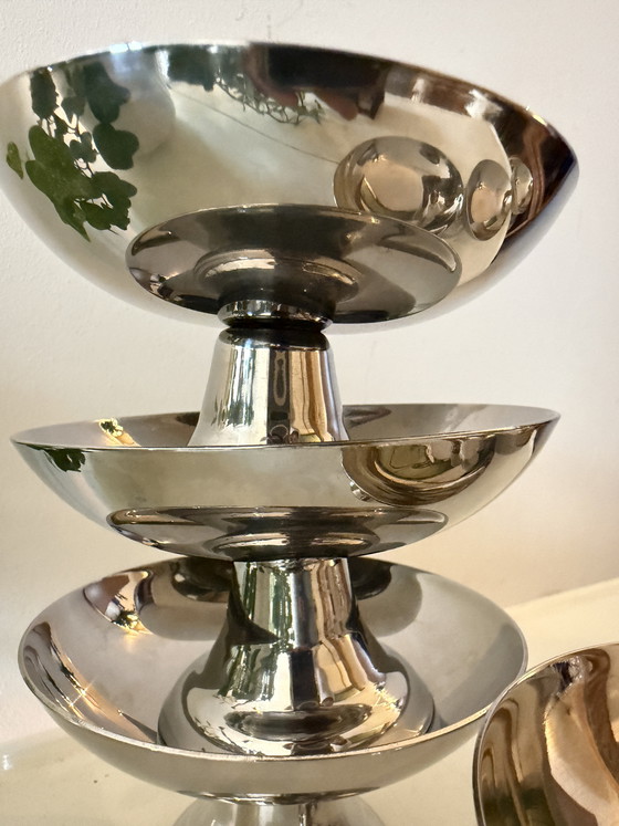 Image 1 of Set of 6 Chrome coupes