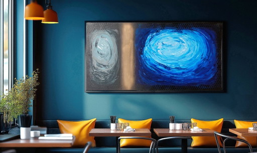 Abstrait A1367 - grande peinture originale