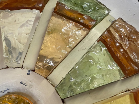 Image 1 of Lampe aus Muranoglas in sommerlichen Farbtönen