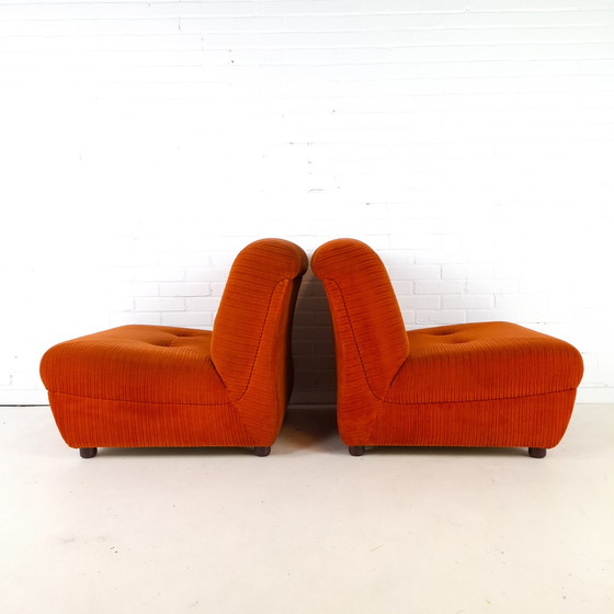 Image 1 of 2x vintage fauteuil