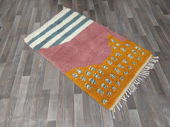 Image 1 of Tapis Marocain Artisanal en Laine 200cmx150cm