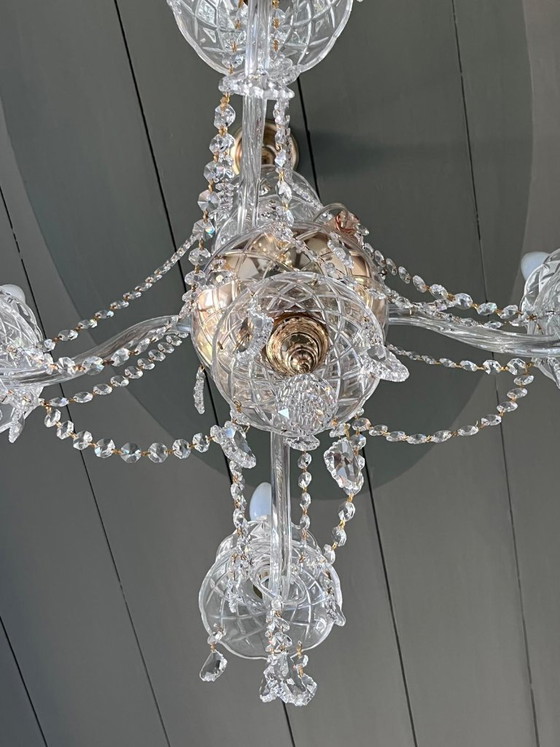 Kristallen Kroonluchter 4 Lampen – Crystal (photo 4 of 7)