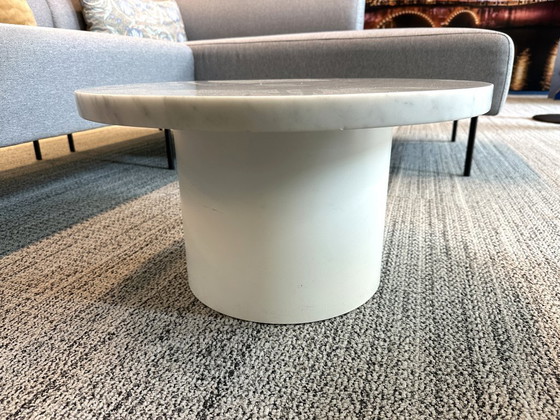 E15 CT09 Enoki Coffee Table Carrara Marble Philipp Mainzer – Metal (photo 4 of 5)