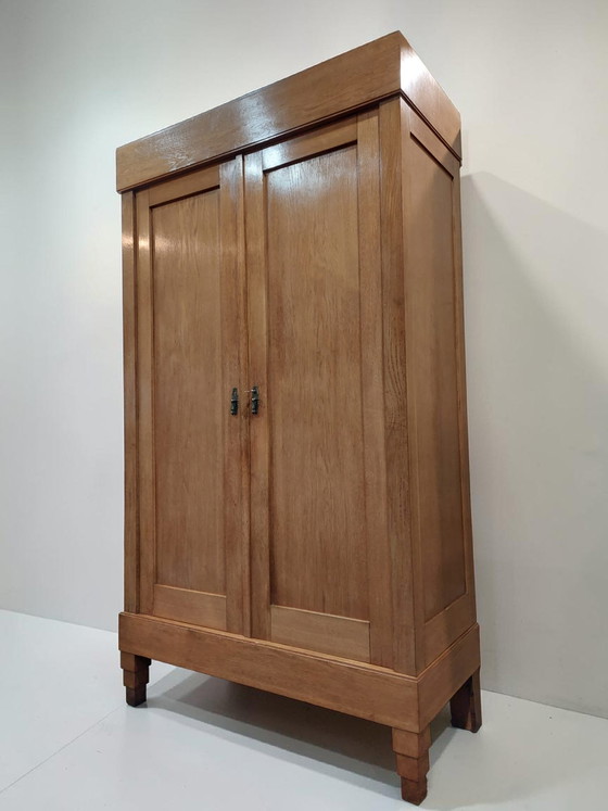 Image 1 of antiker Schrank der Amsterdamer Schule im Art-Deco-Stil