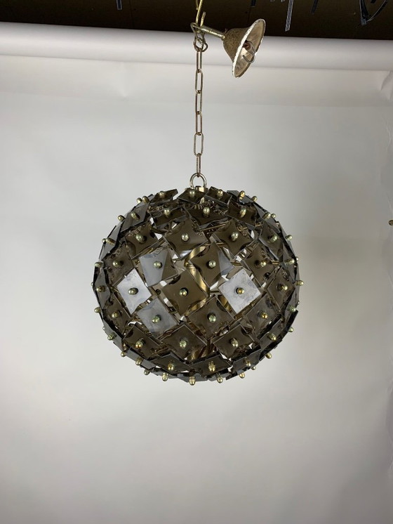 Image 1 of Lampadario Zero Quattro Sputnik 1970