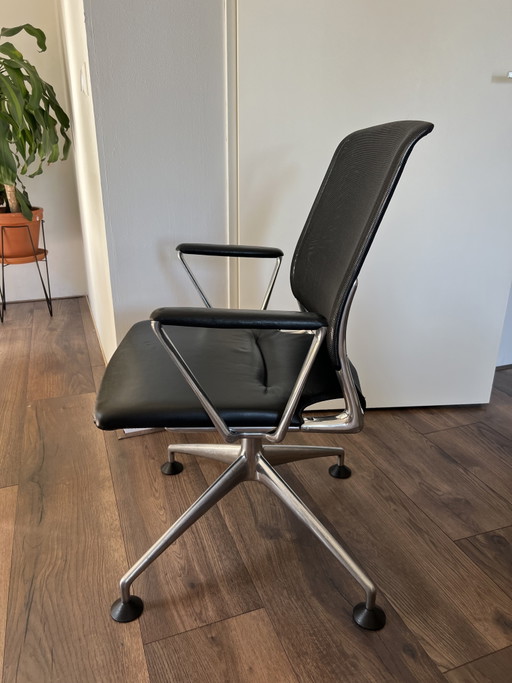 Vitra office chair Alberto Meda, leather