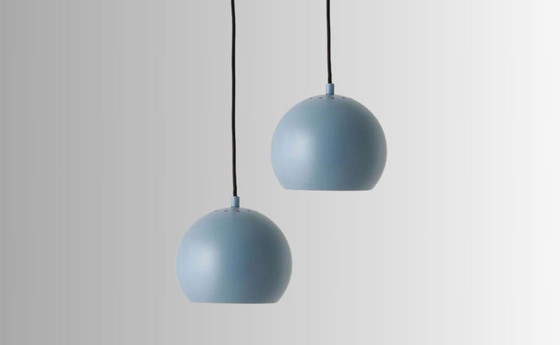 Image 1 of Pendant light Frandsen Ball Ø18 - Matt Citadel Blue