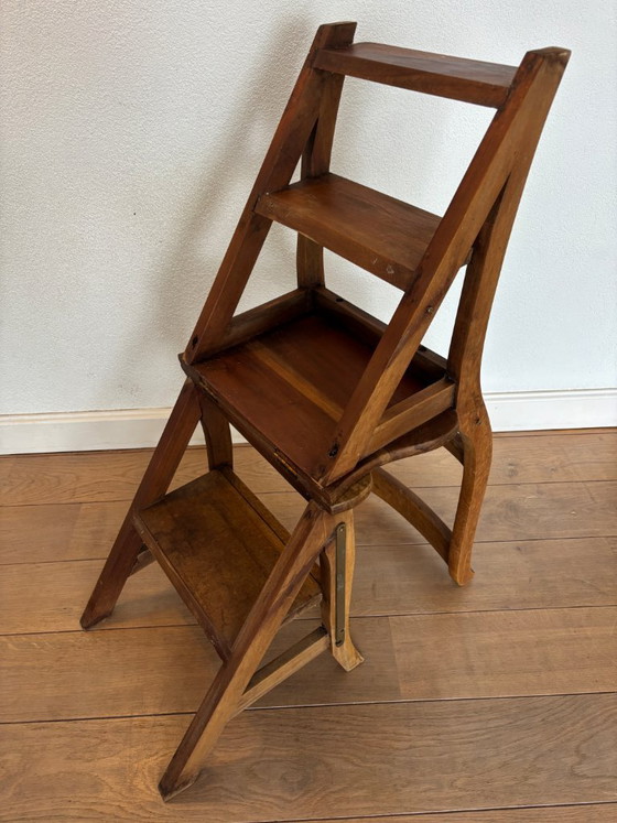 Image 1 of Silla de biblioteca / Escalera