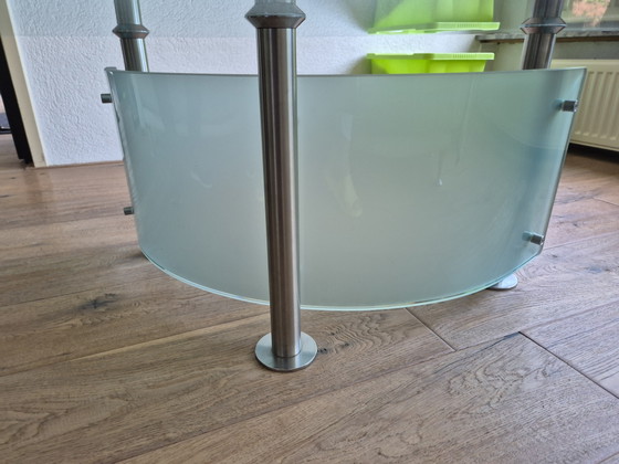 Image 1 of Beautiful designer coffee table by Ronald Schmitt, model K255, in very good condition.