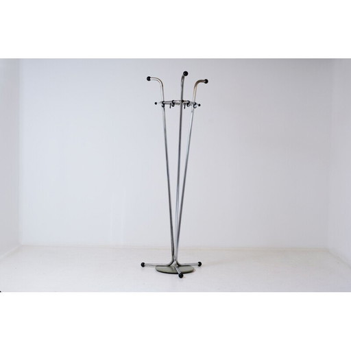 Vintage coat rack chrome tube 1940 