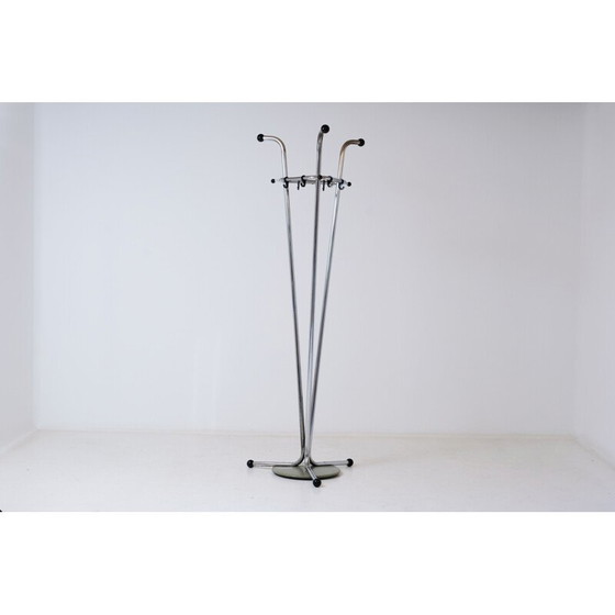 Image 1 of Vintage coat rack chrome tube 1940 