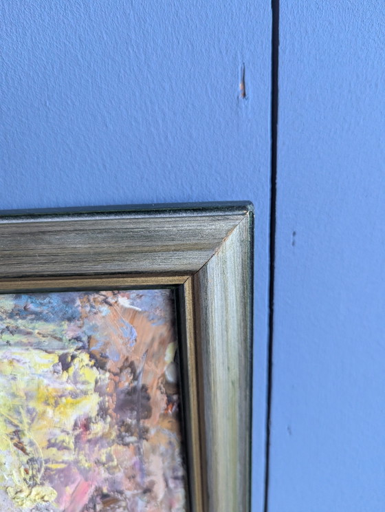 Image 1 of Vintage painting of a woman - Impressionist style