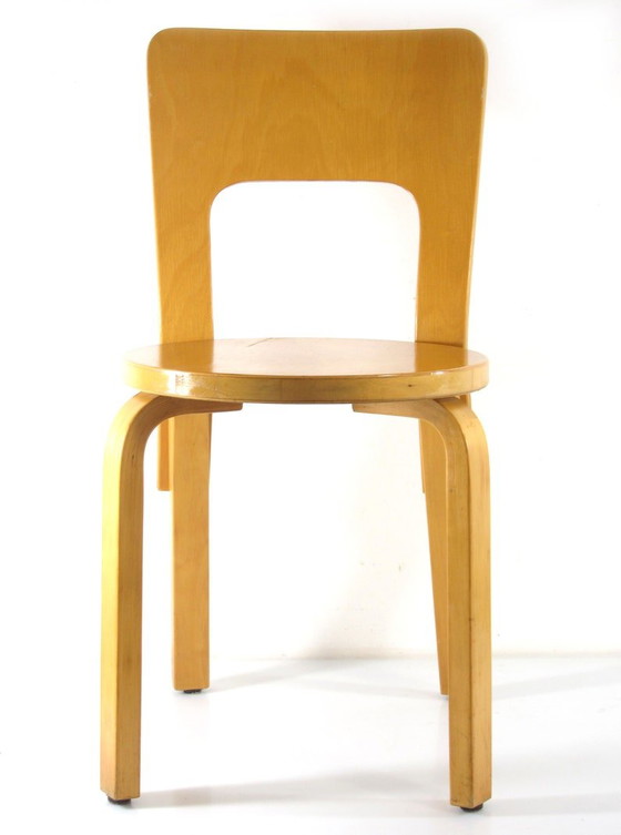 Sedia da pranzo Alvar Aalto 66 Artek – Sedie da camera, Scandinavian (photo 7 of 10)